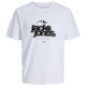 Jack & Jones Ανδρική κοντομάνικη μπλούζα Flare Front Crew Neck T-Shirt